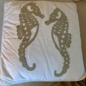2 Pottery Barn sea life pillow covers